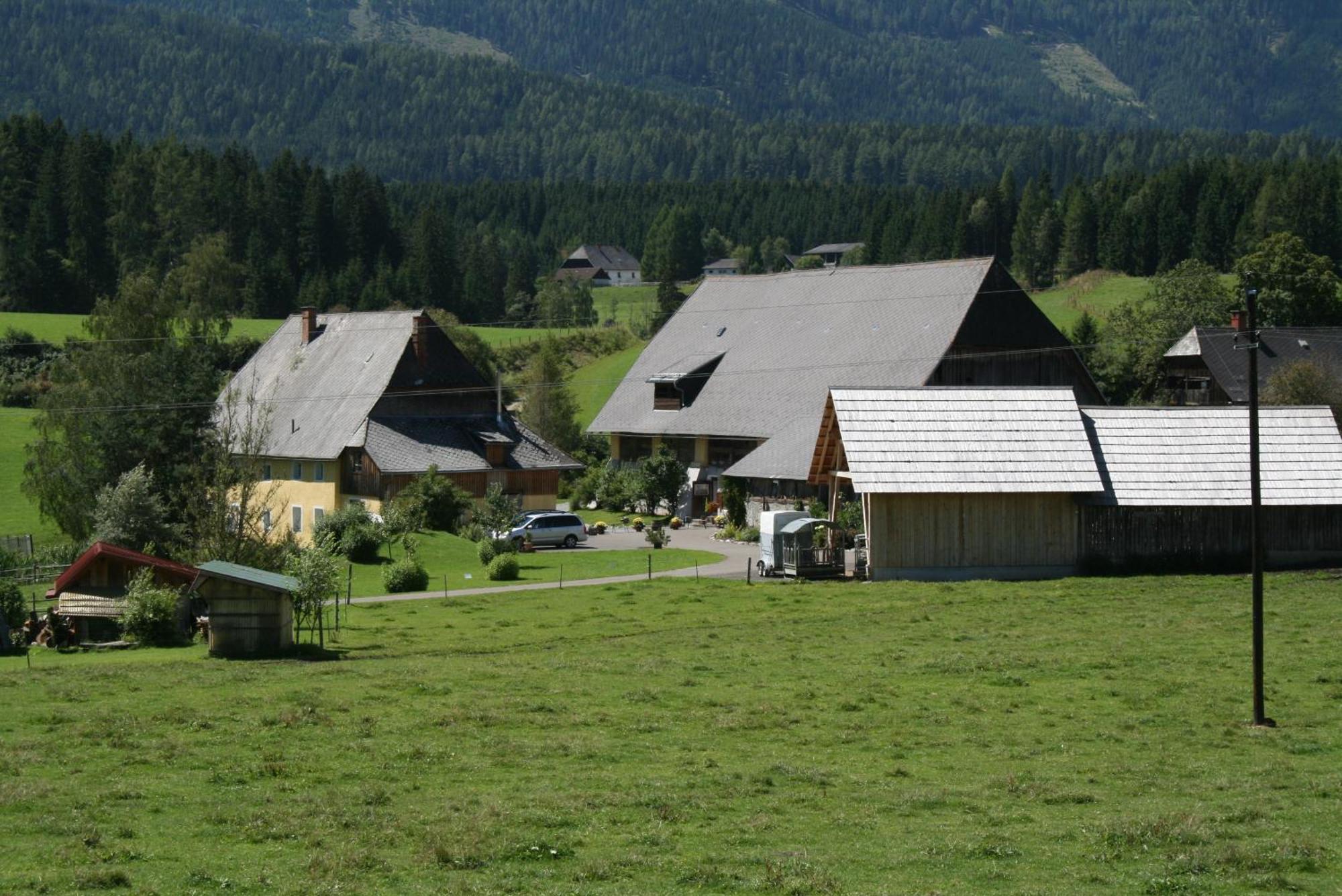 Vila Urlaub Am Bio-Bauernhof Liebchen Zeutschach Exteriér fotografie